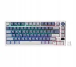 Mehaaniline klaviatuur Royal Kludge RK-M75 Ocean Blue, pruunid l&uuml;litid