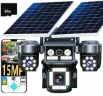 V&auml;line p&auml;ikeseenergia kaamera 4G, kolm HD objektiivi, 5 MP, SIM-kaardi tugi