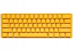 M&auml;nguklaviatuur Ducky One 3 Mini, USB, saksa, kollane