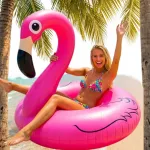T&auml;ispuhutav ujumisr&otilde;ngas FLAMINGO, 120 cm, roosa
