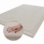 Ristk&uuml;likukujuline siseruumi vaip, 120x160 cm, 4 cm paks, liivakarva