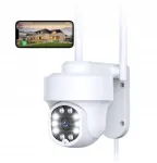 NETVUE v&auml;litingimuste WiFi valvekaamera 360&deg; FHD vaatamisega