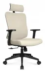 Ergonoomiline kontoritool Hell's Chair HC-1041, liivakarva kangas, p&ouml;&ouml;rleva alusega