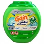 Gain + Odor Defense Fresh WaterSparkle pesukapslid, 1,21 kg, 60 tk.