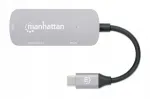 MANHATTAN USB-C HDMI jaotur 3-&uuml;hes koos PD-ga
