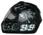 Mootorratta kinnine kiiver must, suurus S, Protectwear
