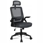 Must ergonoomiline reguleeritav kontoritool