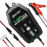 Automaatne aku laadija LCD-ekraaniga, 6V/12V, 3A