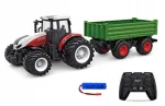Puldiga juhitav traktor haagisega, 1:24 m&otilde;&otilde;tkavas