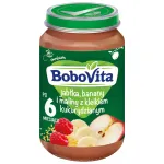 Vaarikate ja maisit&auml;rklisega BoboVita puuviljapuder &otilde;unte ja banaanidega, alates 6 kuud, 190 g