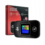 Kaasaskantav 4G LTE WiFi modem-ruuter SIM-kaardile, 300 Mb/s, must