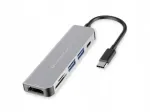 Kolijaam CONCEPTRONIC 6&ndash;1, USB-C HDMI-ks, 2x USB-A, SD, TF, 15 cm