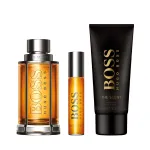 Kingituskomplekt HUGO BOSS BOSS THE SCENT: tualettvesi 100 ml, du&scaron;igeel 100 ml, vesi T