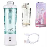 Isiklik klaasist blender 600 ml, kokteilide ja smuutide jaoks