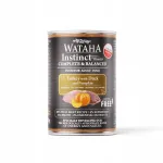 Koeratoit WATAHA INSTINCT 80% kalkuniliha pardaliha ja k&otilde;rvitsaga 400g