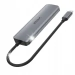 Unitek aktiivne USB-C hub, 4x USB 3.1 Gen1, microUSB, 5 Gb/s, BC 1.2