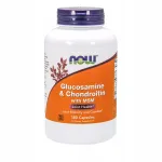 Toidulisand liigeste jaoks Glucosamine MSM Chondroitin Now Foods 180 kapslit