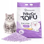 Tofu kassiliiv, 2,5 kg, 6 l, lavendli l&otilde;hnaga, kokkukleepuv, biolagunev