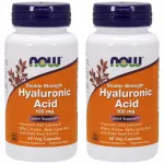 H&uuml;aluroonhape 100mg NOW FOODS, 60 kapslit