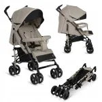Lionelo Irma Black/Dark Grey vihmavarju stiilis vanker