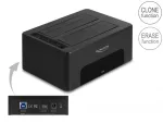 Delock 64187 SATA v&auml;lisk&otilde;vaketta dokipunkt, 2x HDD/SSD, 2x USB