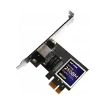 Sisemine v&otilde;rgukaart 2,5G PCI-E Ethernet, 2500 Mbps, &uuml;hilduv Windows 11/10 ja Linuxiga