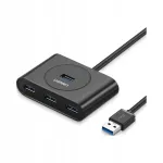 USB jaotur UGREEN, 4 pesa, USB 3.0