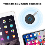 Bluetooth adapter J33, Bluetooth 5.0, AUX &uuml;hendus, juhtmevaba heli