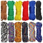 Paracord 4 mm nailon n&ouml;&ouml;r, 12 tk, k&auml;ev&otilde;rude ja telkimise jaoks