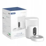 Automaatne AQARA 3.0 lemmikloomade s&ouml;&ouml;tja HUBiga, juhitav Google Assistanti kaudu