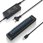 USB jagaja, 13 porti (5908040718143)
