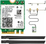 Intel WiFi 6 AX200 Pro sisemine v&otilde;rgukaart kahe antenniga arvutile