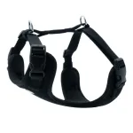 Koera rakmed pehme voodriga, suurus S, 40&ndash;50 cm, mustad