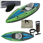 &Uuml;hekohaline t&auml;ispuhutav paat Intex Challenger K1, 68305