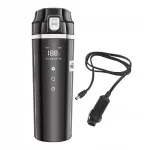 Auto veekeetja 12V/24V, 500 ml, must