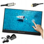 15,6" kaasaskantav LED puuteekraan monitor