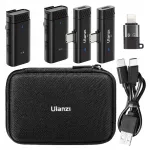 Juhtmevabad mikrofonid ULANZI 2x, USB-C, Lightning, telefonidele