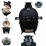 Keraamiline grill Fornetto Kamado Lento, 41 cm (16") pizzale + kingitus