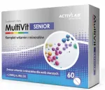 Multivitamiinid ja mineraalid eakatele Activlab Multivit Senior, vitamiin D3, 60 tabletti