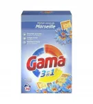 Pesupulber Gama 3-in-1 Marseille seebiga, 3,8 kg, 70 pesukorda