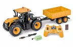 Puldiga juhitav traktor haagisega JCB Fastrac 4220 RC