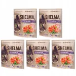 Steriliseeritud kassidele m&otilde;eldud kuivtoit SHELMA l&otilde;hega, 5 x 750 g