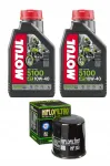 &Otilde;li ja filtri komplekt Motul, poolsyntetiline, KAWASAKI KLE 650 VERSYS