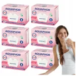 AQUAPHOR MAXFOR+ Mg veefiltri kassettid, 6 tk, magneesiumiga