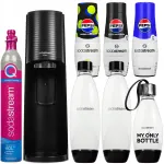 Soodamasin Soda Stream Terra, 3 pudelit, 3 Pepsi siirupit