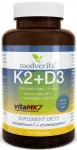 Vitamiinid K2 MK-7 100 &micro;g ja D3 2000 IU kapslid, 120 tk, MEDVERITA