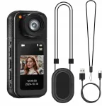 Mini action-kaamera HD lahutusega ja 180&deg; p&ouml;&ouml;rleva objektiiviga, pika aku kestvusega