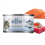 Ollo Cat No. 5 niiske kassitoit tuunikala ja l&otilde;hega puljongis 70g