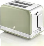 R&ouml;ster Swan 2 viilu Retro, 3 funktsiooni, 6 taset, roheline