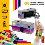 Mini digikaamera G6 THUMB CAMERA RETRO HD 1984 hall, v&otilde;tmehoidja
